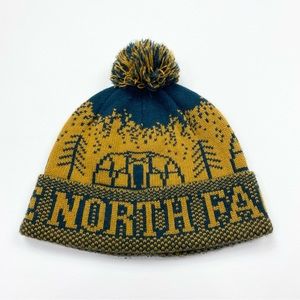 Men’s/Adult The North Face Fair Isle Pom Beanie Hat OSFA